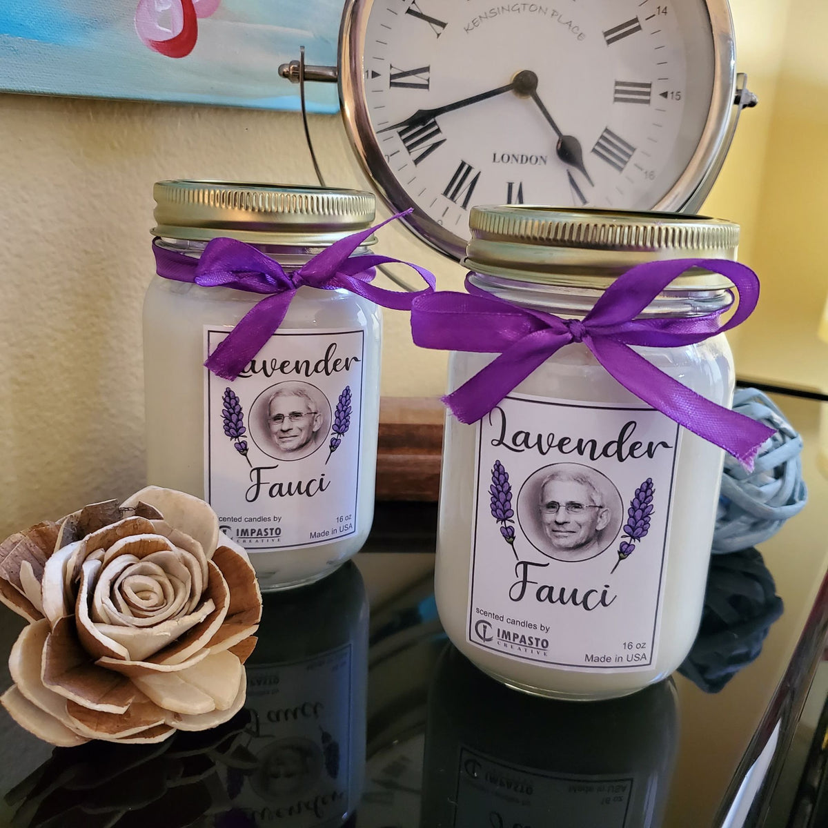 Biden's Flickering Cognitive Ability scented candle, funny candle