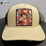 Luffy One Piece Patch Hat 2 Versions