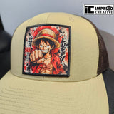 Luffy One Piece Patch Hat 2 Versions