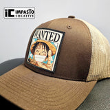 Luffy One Piece Patch Hat 2 Versions