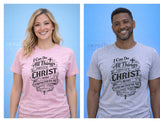 I Can Do All Things - Christian Faith Based T shirt