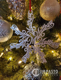 Custom Name Snowflake Ornament