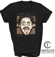Post Malone t shirt, unisex T shirt