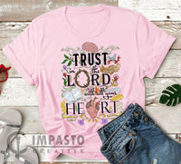Trust in the Lord t shirt, Unisex trending t shirt, artistic tee