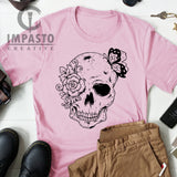 Skull Art Design Unisex T shirt, trending t shirt, cool t shirt, art tee, graphic tee, unique, art, skull tee, best seller, sugar skull